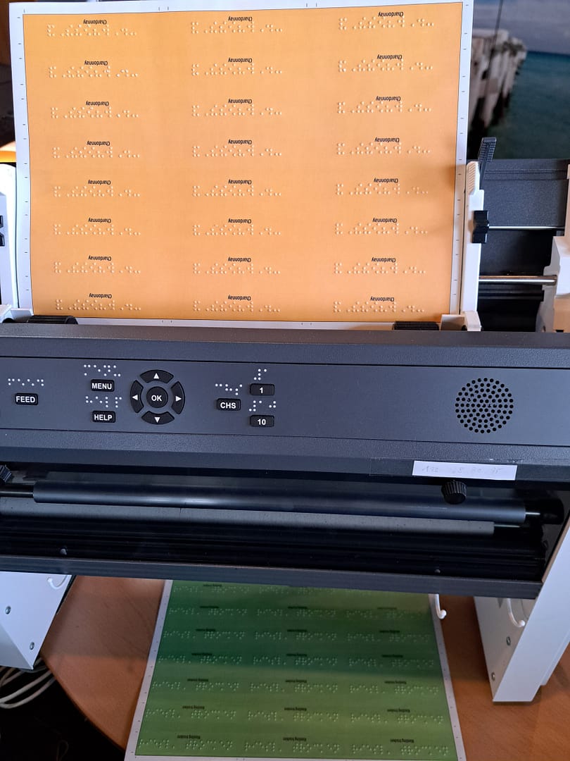 Brailleetik-Ettendrucker