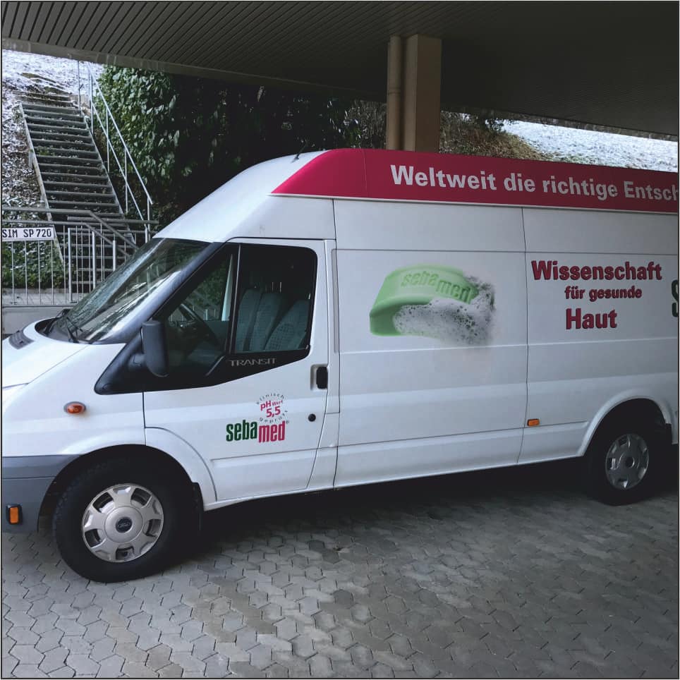 Fahrzeugbeschriftung Beispiel 1